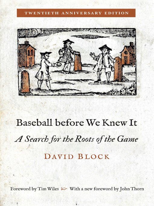 Title details for Baseball before We Knew It by David Block - Wait list